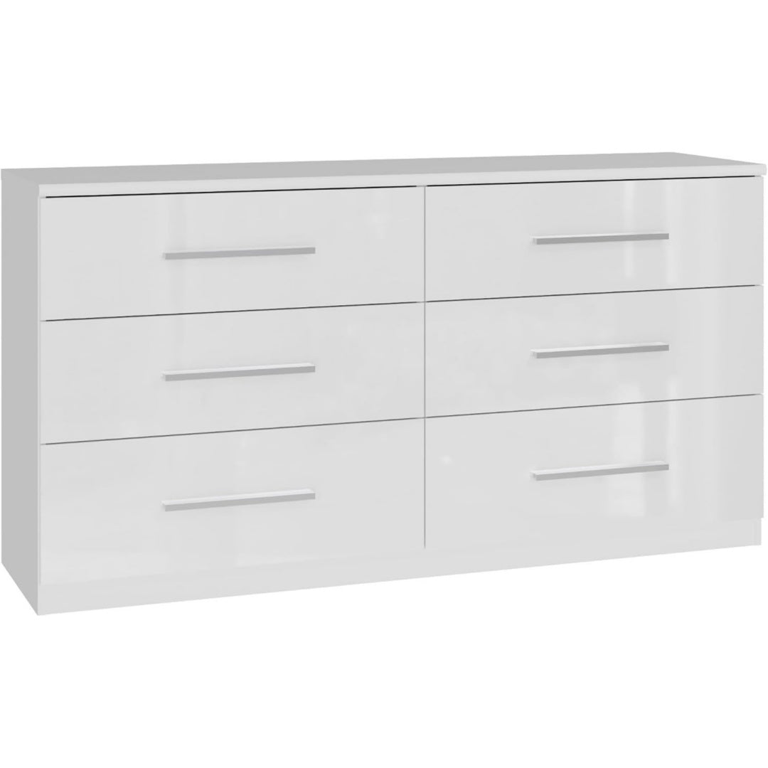 6 Schubladen praegen das Sideboard aus Holzwerkstoff