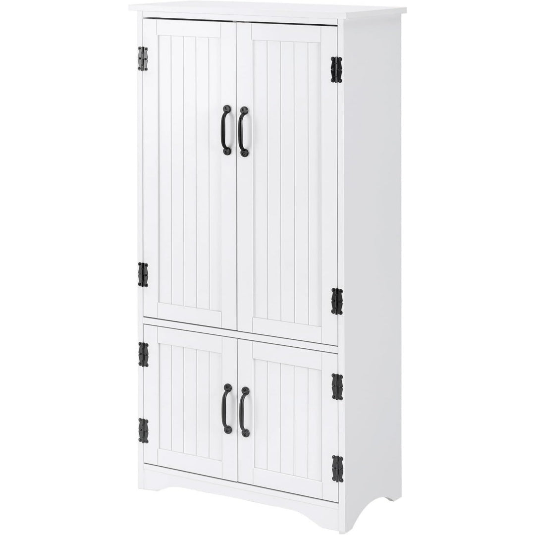 Metallgriffe an dem Sideboard aus Samt und Metall