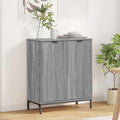 2 Tueren praegen das Sideboard in Eichenbraun und Grau