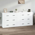 Die Gestaltung von dem Sideboard wird durch Holzwerkstoff gepraegt mit den Massen 80 x 33 x 70 cm