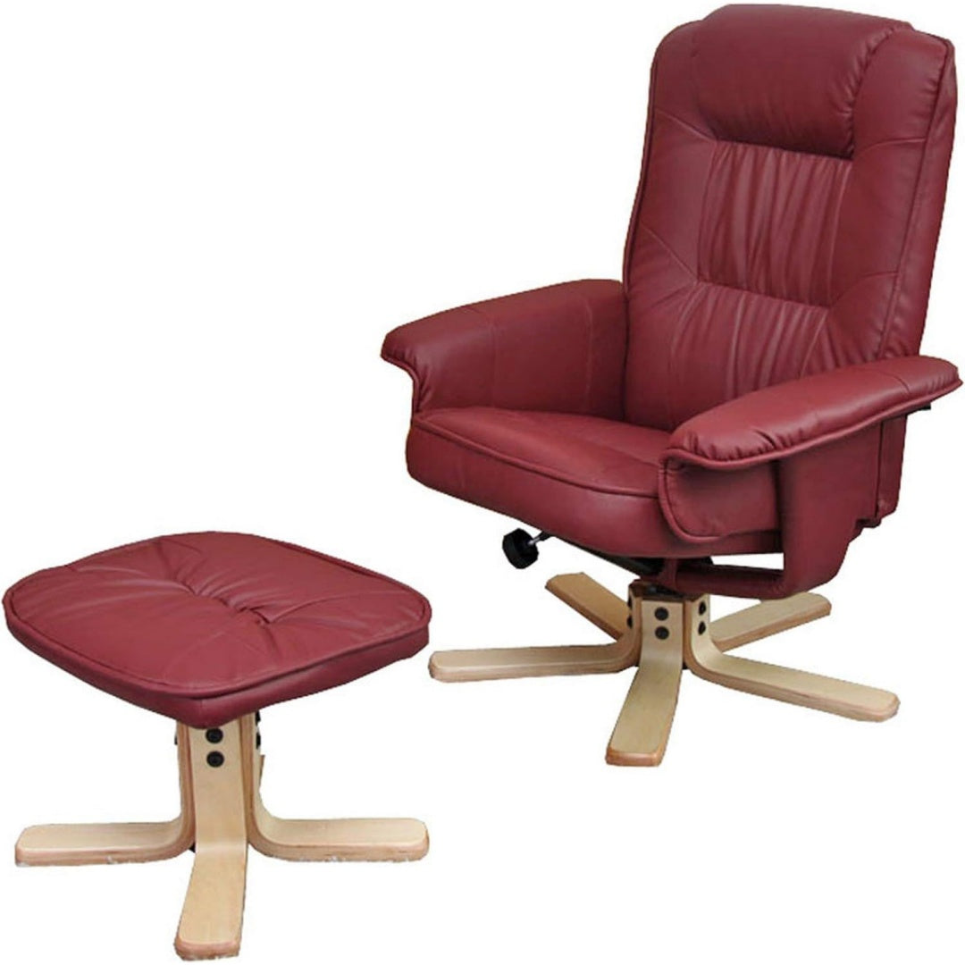 Relaxsessel mit einer hohen Rueckenlehne