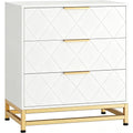 Sideboard mit einem Spiegel und Metallgriffen